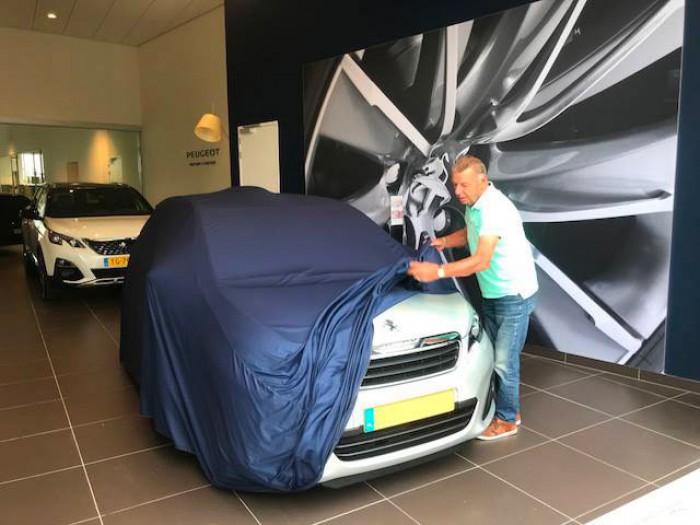 Tevreden private lease klant van IKRIJ.nl | Veel plezier met uw Peugeot 108!